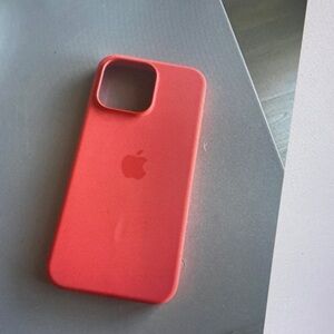 Apple Coral Silicone iPhone Case